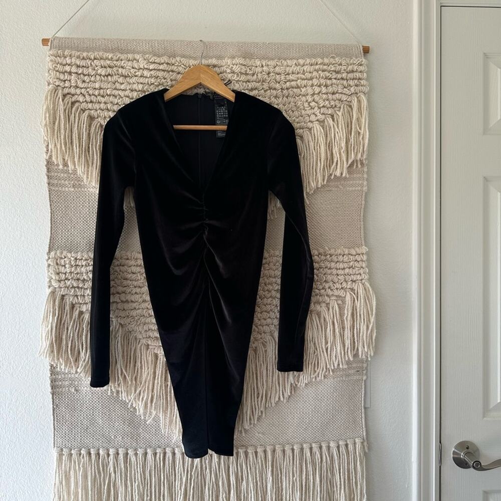 All Saints Anya Velvet Dress